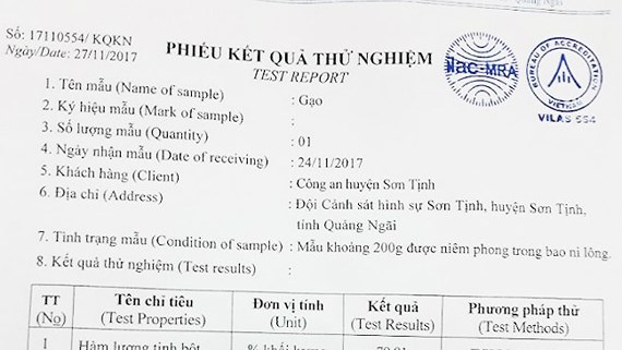 Sự thật vụ nghi gạo giả hỗ trợ dân ở Quảng Ngãi
